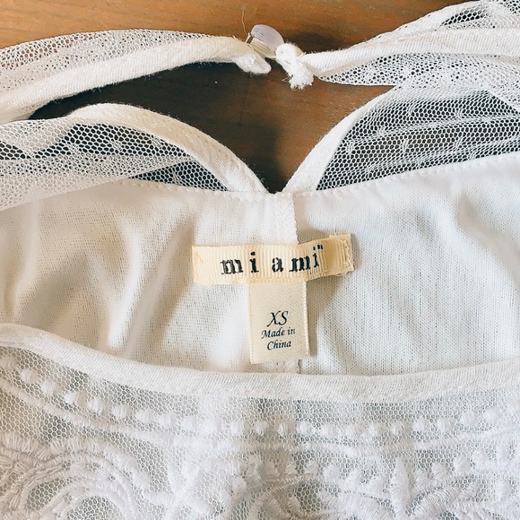 Francesca's Collections | White Short Sleeve Dress - Picture 6 of 8